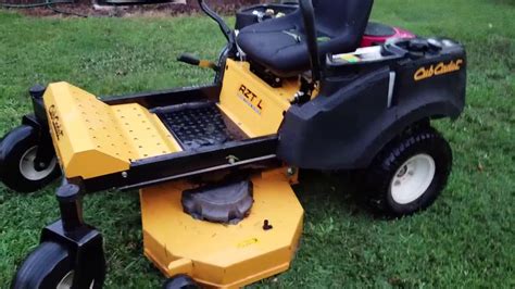 To make side to side <b>level</b> adjustment align blades across the width of the <b>deck</b>, perpendicu- 1. . How to level cub cadet deck